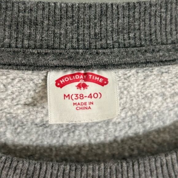 Mens Medium Skiing Sloth Ugly
Christmas Holiday Sweatshirt NWT
Runs Big Gray - Picture 3 of 8